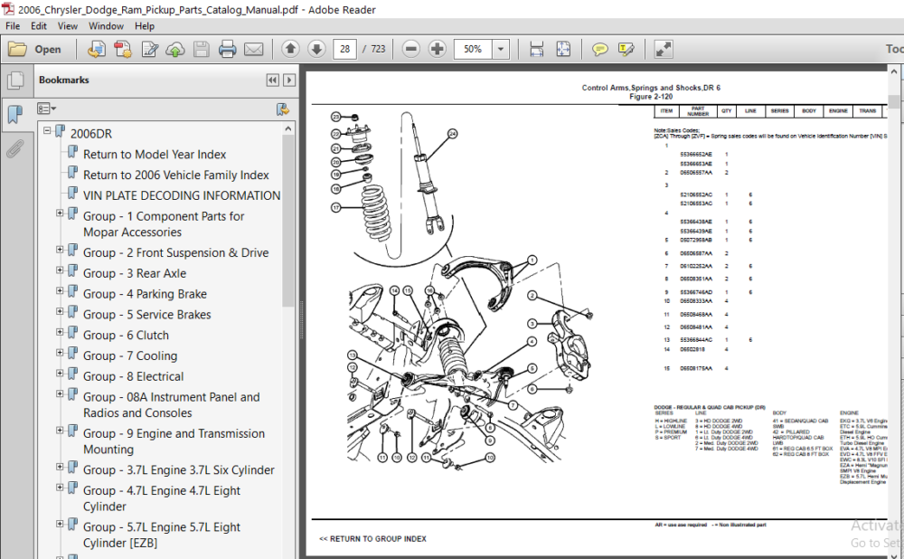 Dodge Ram Oem Parts Catalog