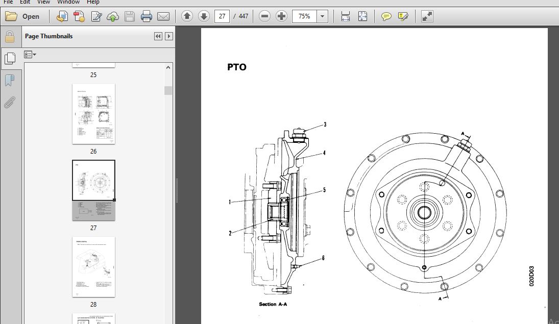 Komatsu Pw Service Repair Manual Sn Up Komatsu Pw