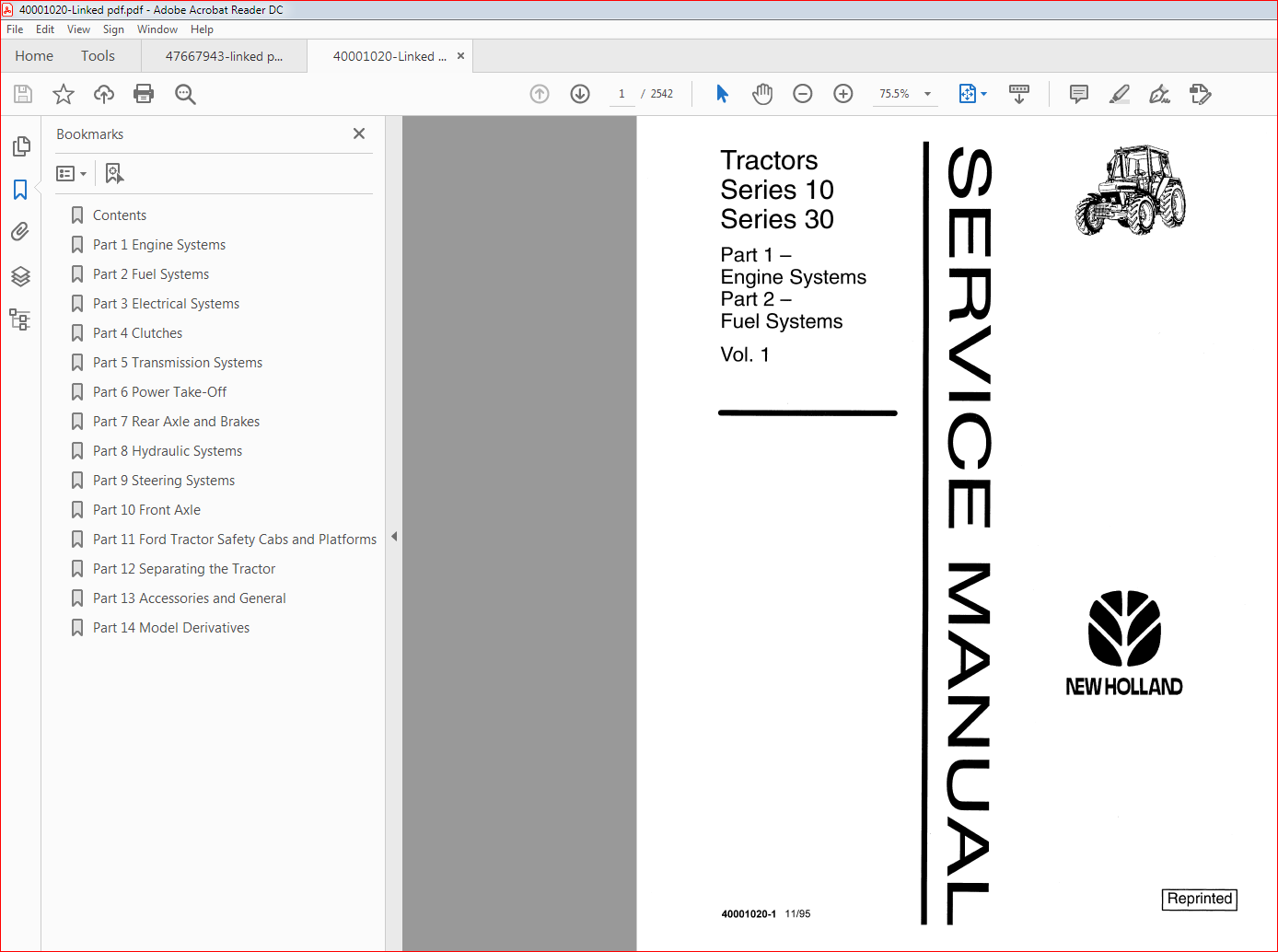 New Holland Tractor Series Series Service Manual Pdf