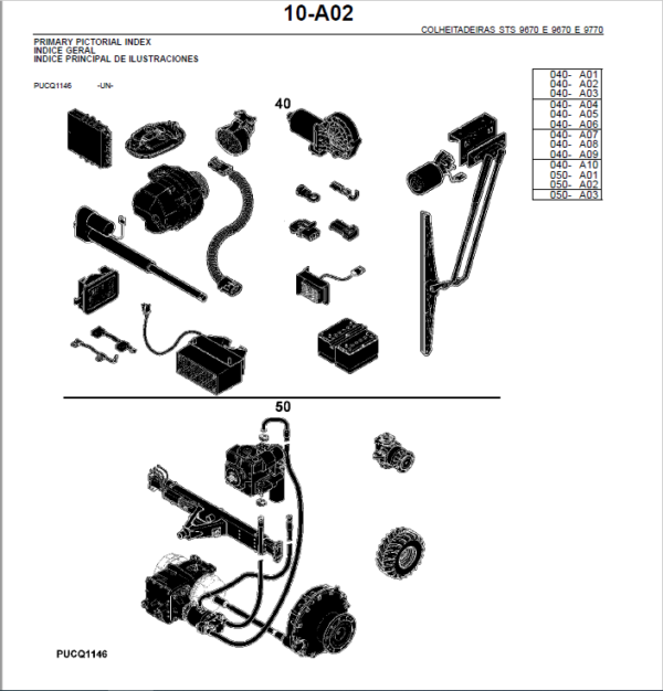 John Deere Sts Combine Cat Logo De Pe As De Reposi O Pdf