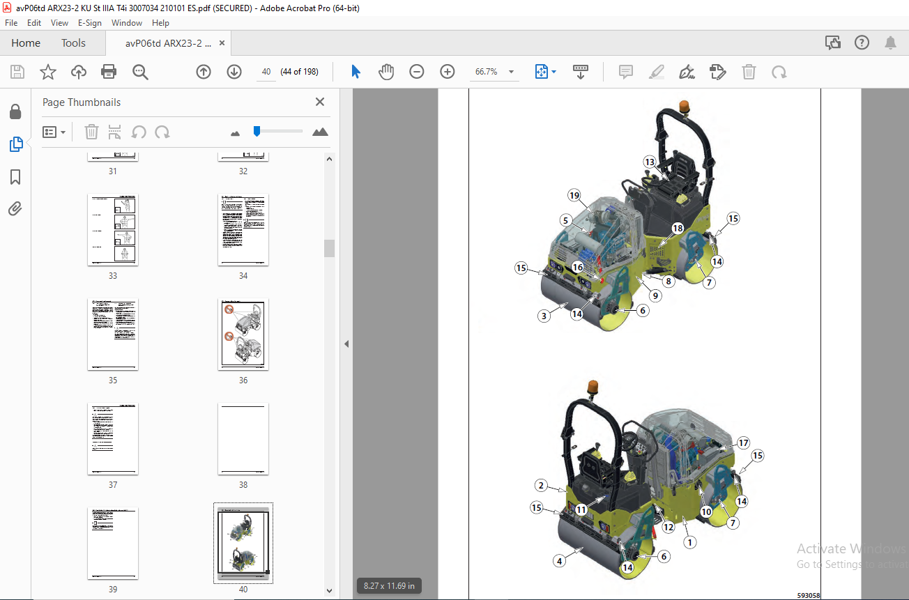 Ammann Arx Arx Rodillo De T Ndem Manual De Manejo Pdf