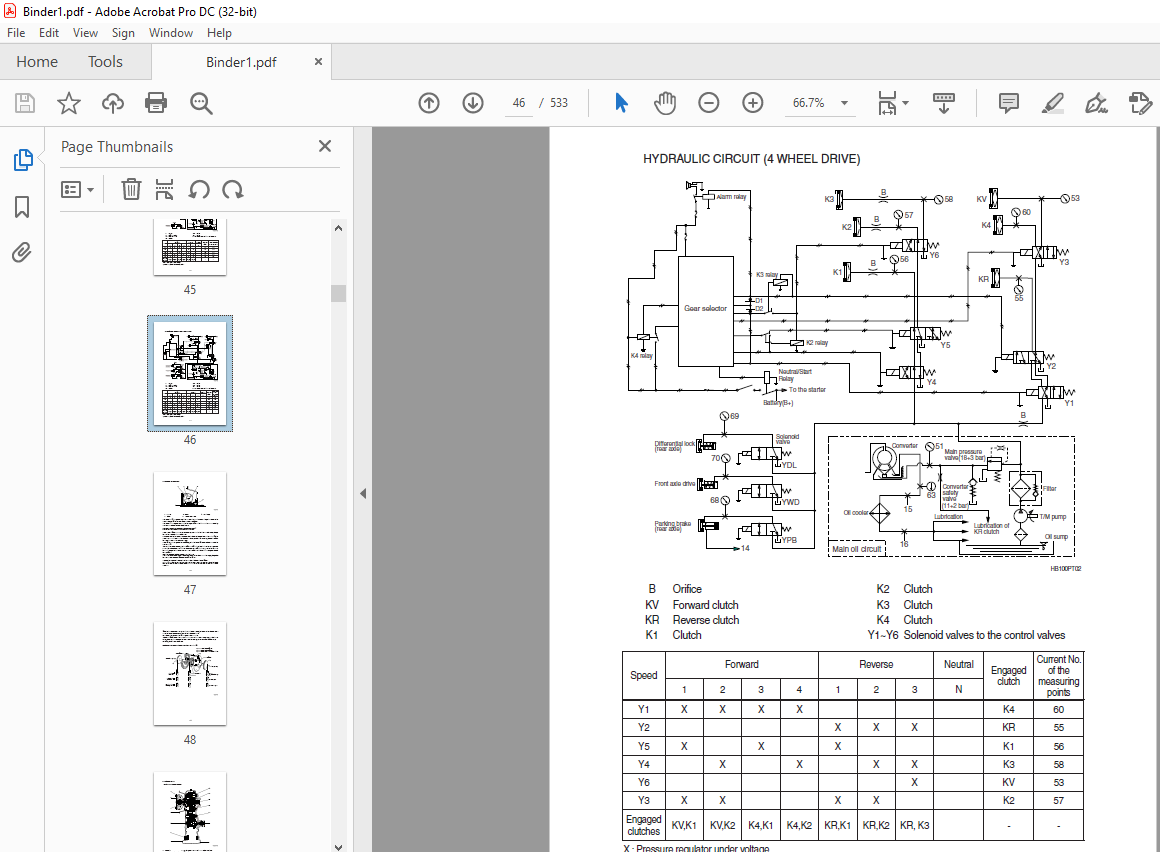 Hyundai H S H S Backhoe Loader Service Manual Pdf