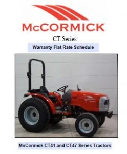 MCCORMICK CT SERIES ILLUSTRATED PARTS CODES MANUAL MODELS PDF DOWNLOAD