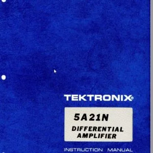 Tektronix 5a21n Op Service Manual