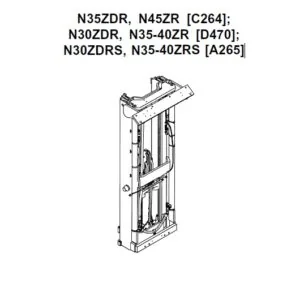 Hyster D470 N35zr N40zr N30zdr Forklift Service Repair Workshop Manual