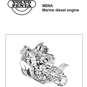 Volvo Penta Md5a Marine Diesel Engine Service Repair Workshop Manual Download