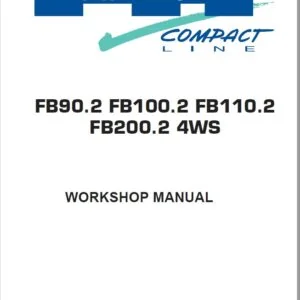 Hitachi Fiat Backhoe Loader FB90.2 FB100.2 FB110.2 FB200.2  service repair workshop manual