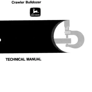 JOHN DEERE JD 550 Crawler BullDozer Service Repair Manual Download
