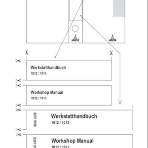 Deutz BFM 1012, 1013 Engines Workshop Service Repair Manual (German, English, French, Spanish PDF)