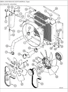 PARTS CATALOG CASE 580 SUPER M LOADER BACKHOE