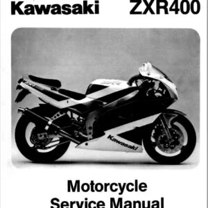 Kawasaki Zxr400 Zxr 400 Zx400 1991 1992 1993 1994 1995 1996 1997 1998 1999 2000 Service Repair Workshop  Manual