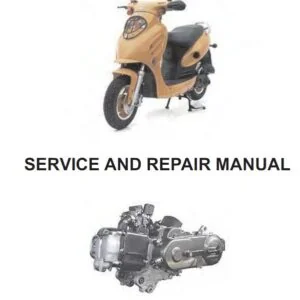 Gy6 50cc Scooter 4t Jl50 Service Repair Workshop Manual