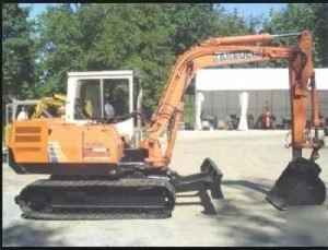 Takeuchi TB68 Compact Excavator Parts Manual INSTANT DOWNLOAD 