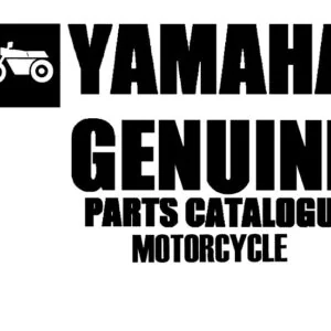 Yamaha Ty350s Replacement Parts Manual 1986