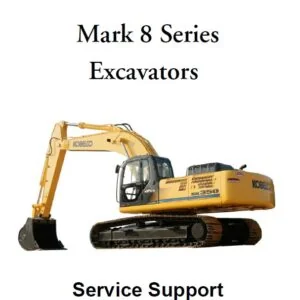 Kobelco Mark-8 Series Sk350 Excavators Service Repair Workshop Manual Download