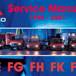 Mitsubishi Fuso Fe Fg Fh Fk Fm 3.9L 4.9L 5.9L 7.5L Truck 1996-2001 Service Repair Workshop Manual Download Pdf