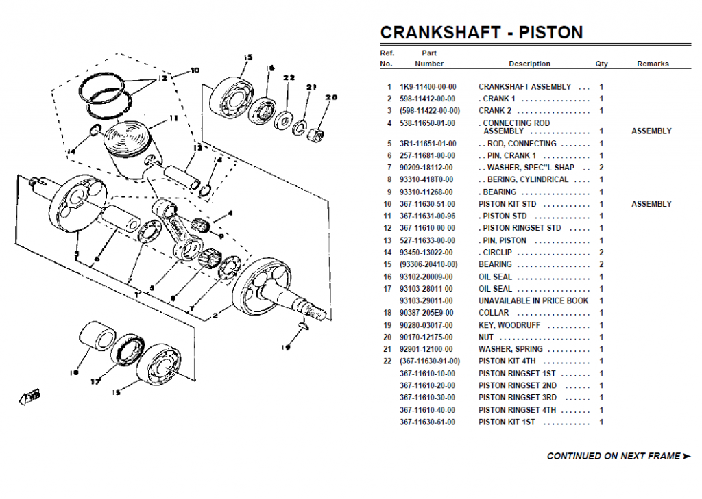 Yamaha Mx80 Parts Manual Catalog Download 1981 - 1982 - HeyDownloads ...