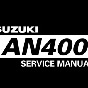 Suzuki AN400 AN 400 2003 2004 2005 2006 Burgman SERVICE REPAIR WORKSHOP MANUAL PDF DOWNLOAD