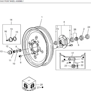 FORD 6610 4 CYLINDER AG TRACTOR PARTS LIST MANUAL