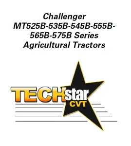 Challenger MT525B 535B 545B 555B 565B 575B Series Agricultural Tractors Operators manual - PDF DOWNLOAD