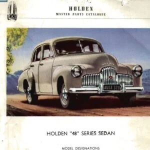 Holden 48 215 50 Fx Fj Parts Book Catalogue Catalog Nasco