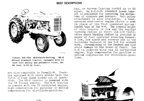 Farmall M, MV, MD, MDV Service Manual GSS-5033 - Repair Workshop Manual