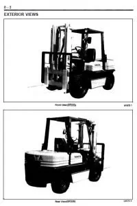 TOYOTA LPG FORKLIFT TRUCK 5FG33-45 5FGE35 WORKSHOP MANUAL