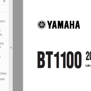 2002 - 2013 Yamaha BT1100 Bulldog Workshop Repair Service Manual - PDF Download