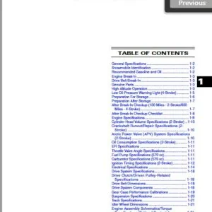 2011 Arctic cat snowmobile service manual repair Manual pdf Download