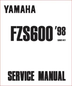 Yamaha Faz 600 Service Repair Manual 1988 - PDF DOWNLOAD!!!