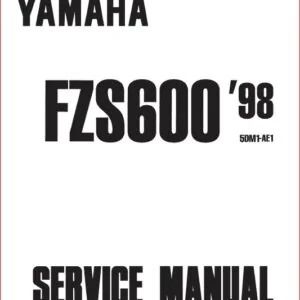 Yamaha Faz 600 Service Repair Manual 1988 - PDF DOWNLOAD!!!