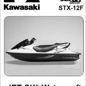 Kawasaki Stx 12f Jt1200 b1 B2 Jet ski Models Factory Service Manual 2003-2004 - PDF DOWNLOAD