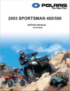 POLARIS  2005 400 500 SPORTSMAN SERVICE REPAIR MANUAL -  PDF Download