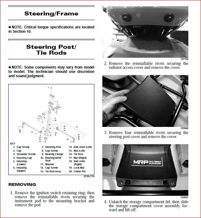 Arctic Cat Atv 400 500 650 700 Service Repair Manual 2007-2010 - PDF DOWNLOAD!!! - Image 4