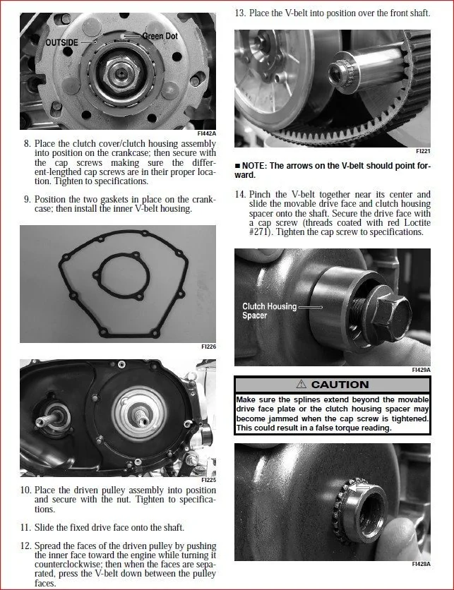 Arctic Cat Atv 400 500 650 700 Service Repair Manual 2007-2010 - PDF DOWNLOAD!!! - Image 2