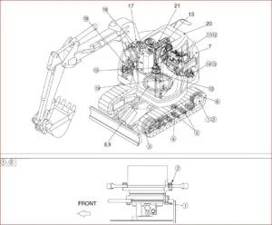 Case CX75SR / CX80 Tier 3 Crawler Excavator Workshop Service & Repair Manual- PDF Download