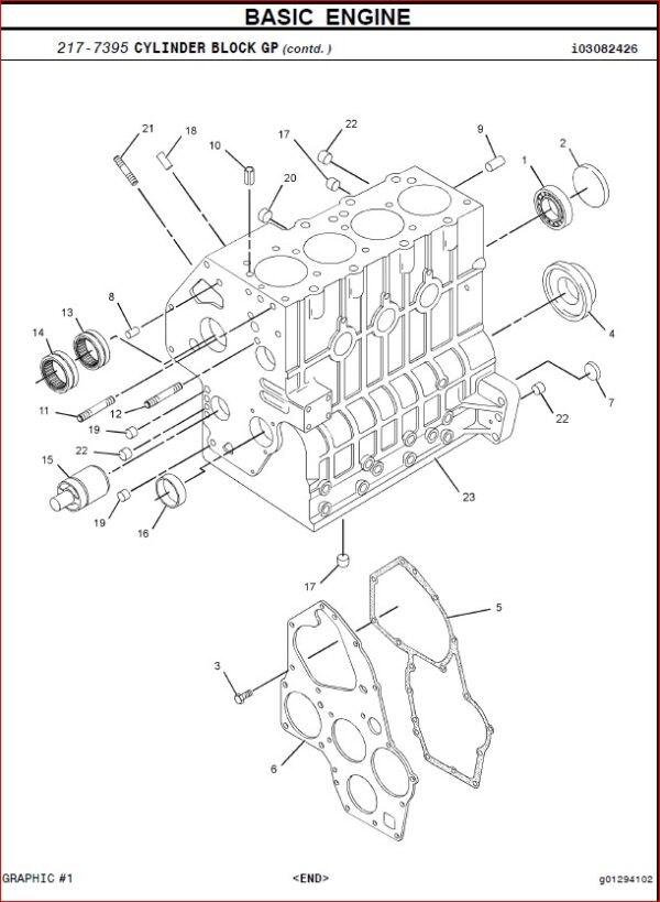 CC2POMSNGAU Caterpillar C2.2 Industrial Parts Engine Manual - PDF ...