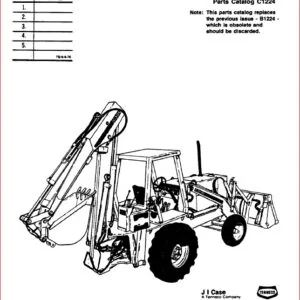 Case 680e Ck Backhoe Loader Parts Catalog Manual - PDF Download