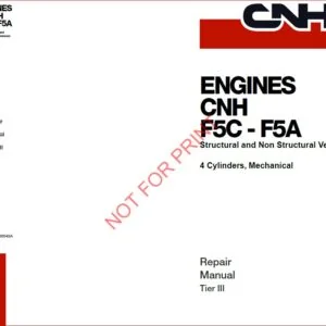 CASE NEW HOLLAND KOBELCO F5AE9484A F5AE9484B F5AE9484G F5AE9454A F5AE9454G F5CE5454B F5CE9484E F5CE9484C F5CE9454E F5CE9454C F5CE9454G TIER 3 FOUR CYLINDERS MECHANICAL STRUCTURAL AND NON STRUCTURAL VERSION DIESEL ENGINE SERVICE REPAIR MANUAL - PDF Download