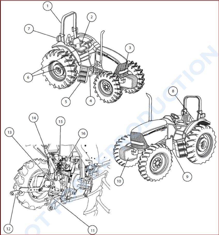 CASE IH FARMALL 110A 120A 125A 140A TRACTOR OPERATORS MANUAL - PDF ...