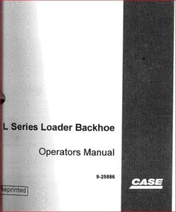 Case L Series 580l 580sl 580 Super L 590 Super L 590sl Loader Backhoe Operators Instruction Manual - PDF Download