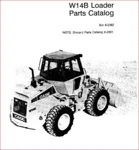Case W14b Wheel Loader Parts Catalog Manual - PDF Download