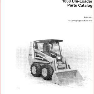 Case 1838 Skid Steer Loader Parts Catalog Manual-PDF DOWNLOAD