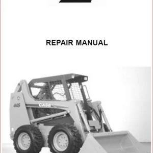 Case 435 445 445ct Skid Steer Service Repair Manual - PDF DOWNLOAD!!!