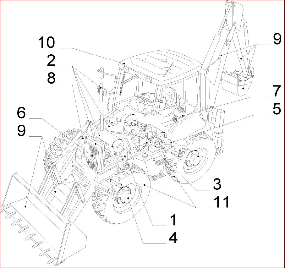 Case 590sr Series 2 Backhoe Loader Service Parts Catalogue Manual Instant - PDF DOWNLOAD!!! - Image 2