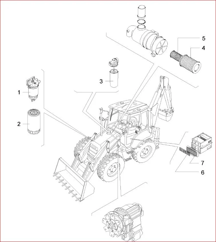 Case 590sr Series 2 Backhoe Loader Service Parts Catalogue Manual Instant - PDF DOWNLOAD!!! - Image 3