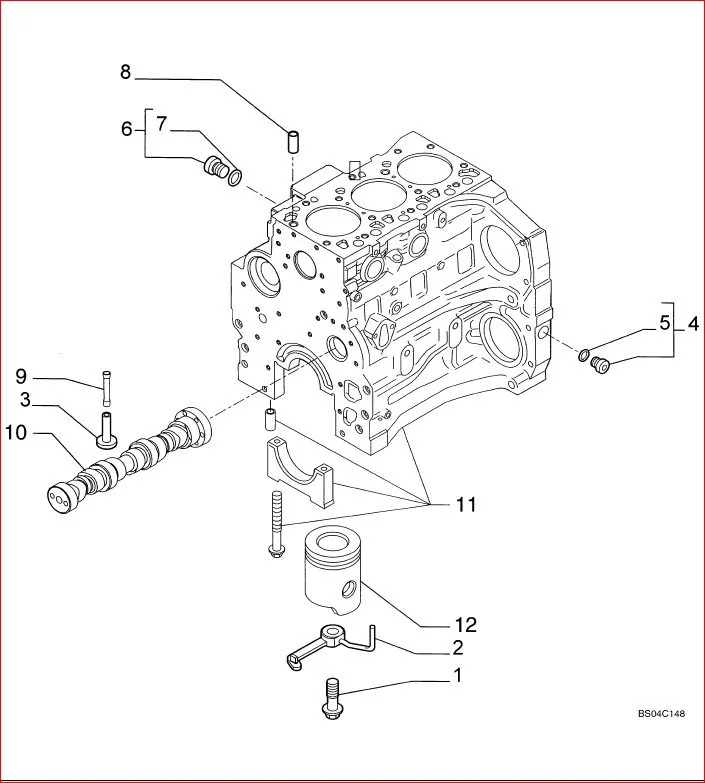 Ford New Holland L185 Skid Steer Loader Parts List Manual - PDF Download - Image 5