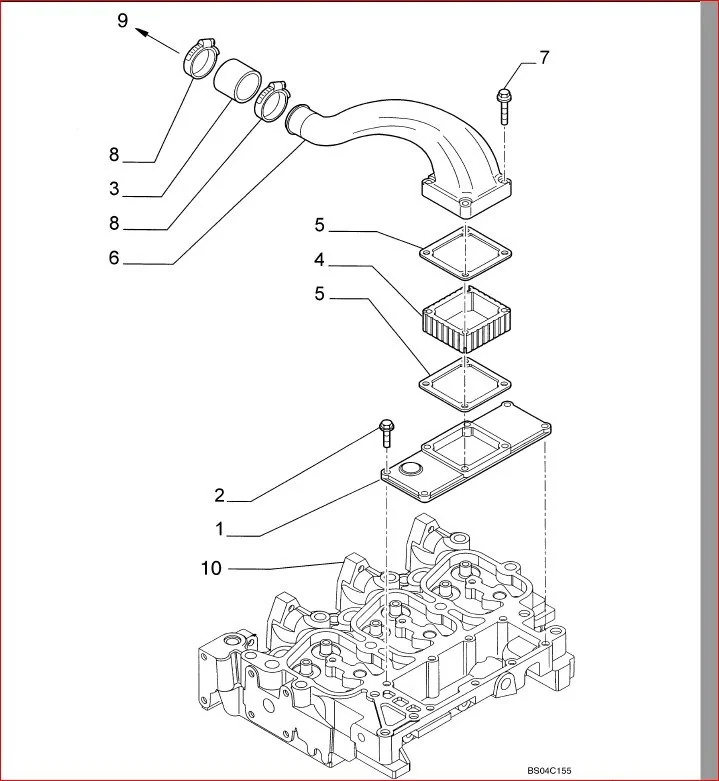 Ford New Holland L185 Skid Steer Loader Parts List Manual - PDF Download - Image 4