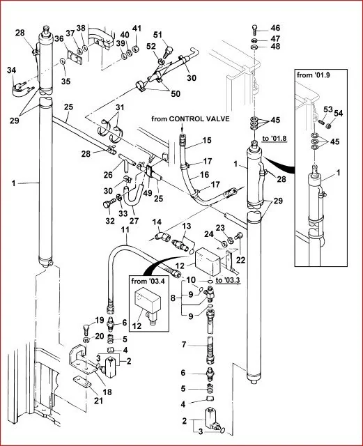 Hyster H2 00dx H2 500dx H3 00dx A466 Mast Parts Manual - PDF DOWNLOAD!! - Image 3