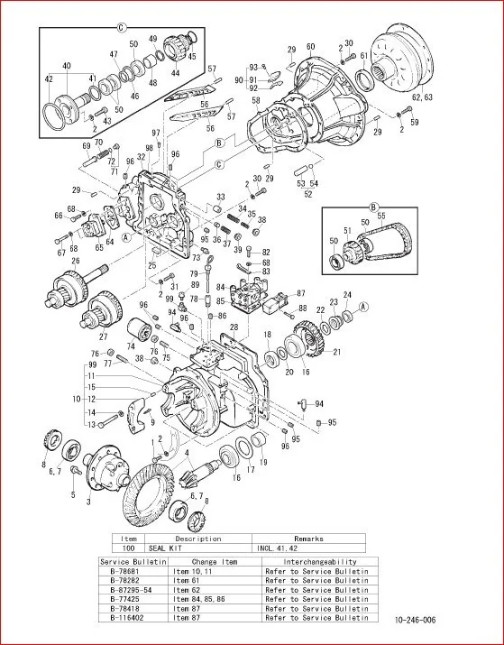 Hyster H2 00dx H2 50dx H3 00dx A466 Chassis Parts Manual - Image 2